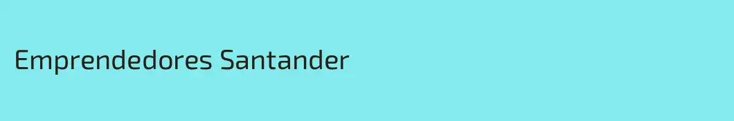 Emprendedores Santander